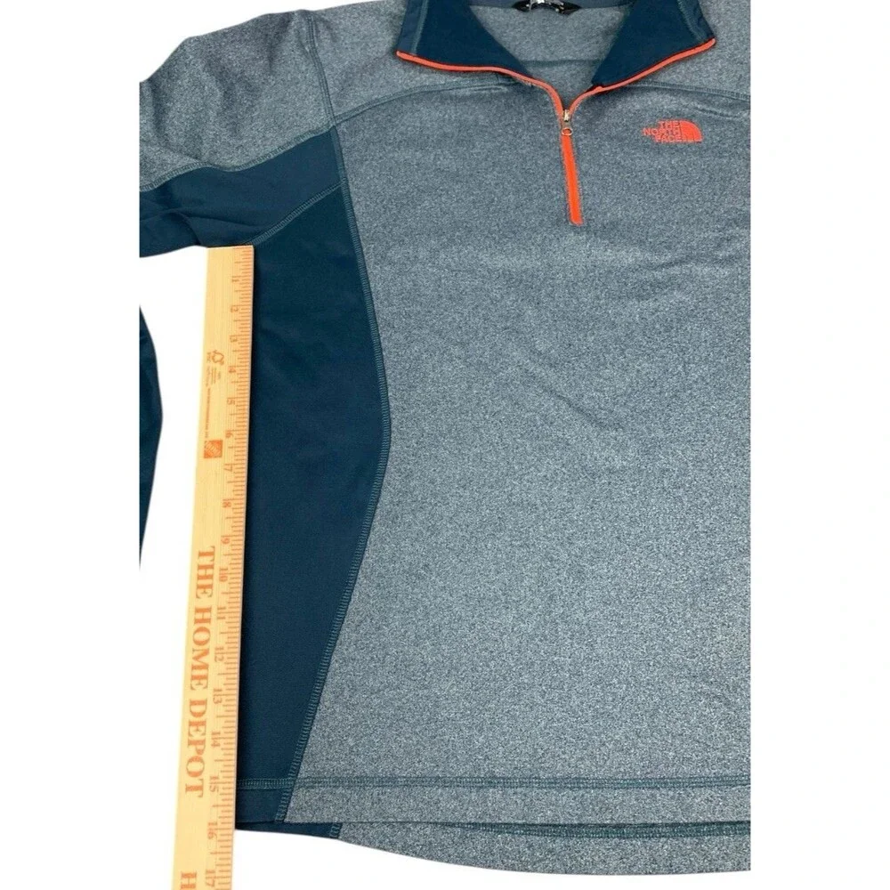 The North Face Essential ¼ Zip Pullover (CP4A) BLUE - Men’s Size Large